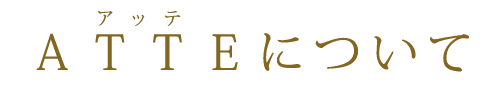 ＡＴＴＥ(アッテ)について